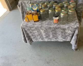 Mason Jar Lot Of Chandler