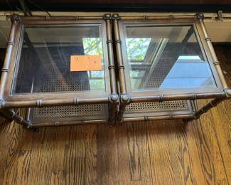 MCM cane tables