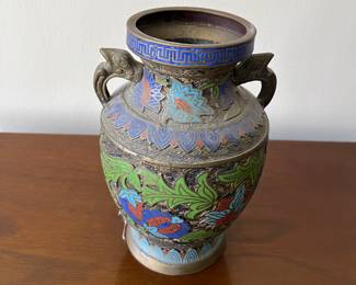 vase, urn; heavy