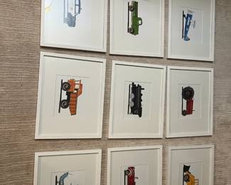 Frames and truck art (can be sold separately)