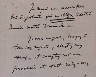 Jules Massenet Note