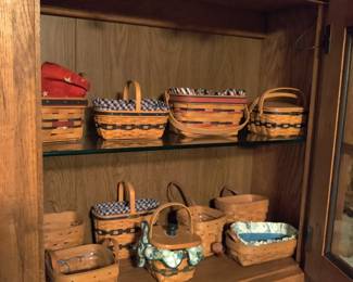 small sized Longaberger basket collection