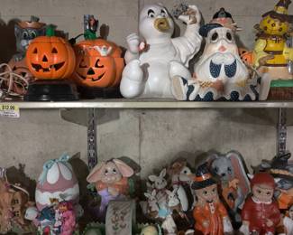 Hand painted holiday ceramics