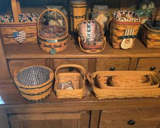 small sized Longaberger basket collection