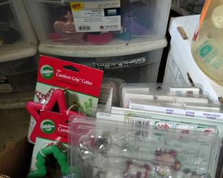 cookie cutters and candy molds