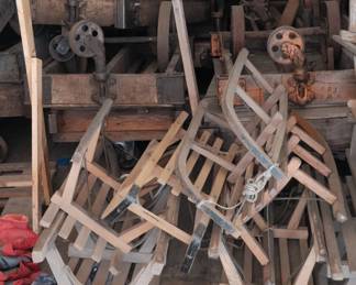 Vintage Sleds, Vintage Carts