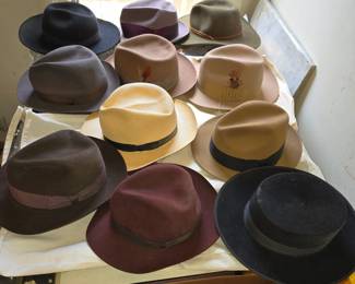 Stetson hat collection
