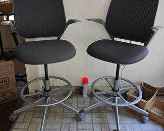 Steelcase Cobi stool chairs
