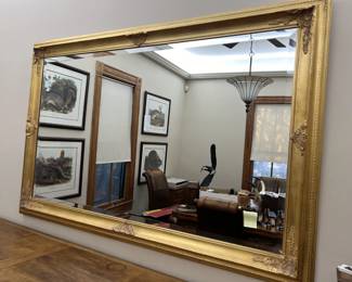 D13 Gold Carved Mirror