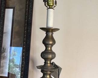 Antique Brass Lamp