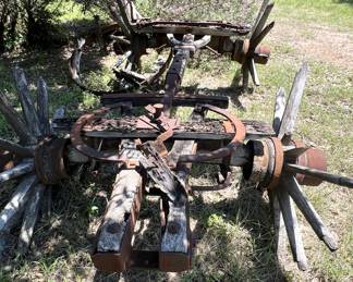 Antique Wood Wagon