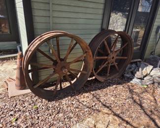 Antique Wagon Wheels
