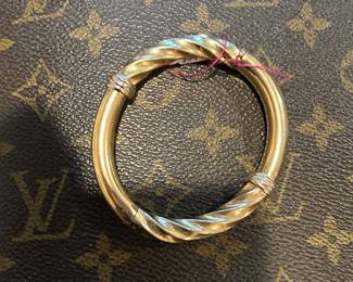 14k Gold Bangle