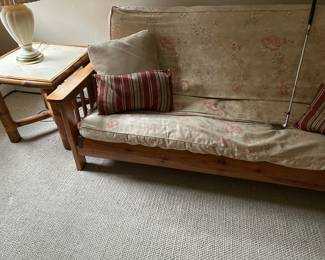 Pr cool End Tables & Futon.