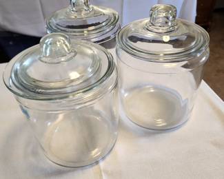 Nice big jars with lids