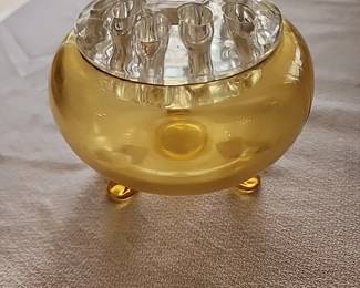 Viking flower glass vase