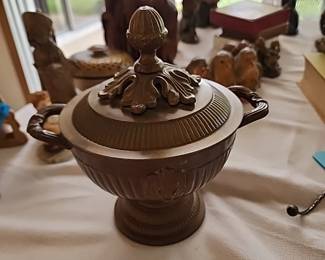 Brass Covered Dish