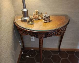 Antique half table