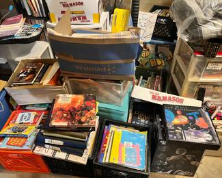 Enormous amount of teacher's classroom items.