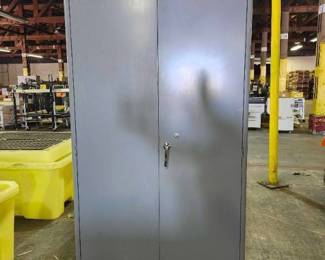 Lyon Metal Storage Cabinet - 72-inch Tall Industrial Steel Cabinet