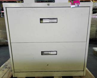 2-Drawer Lateral File Cabinet with Lock