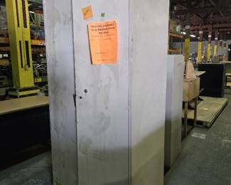 Industrial Metal Storage Cabinet with Adjustable Shelving
