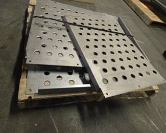 Industrial Steel Perforated Plates Set