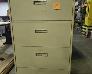 4-Drawer Metal Lateral File Cabinet