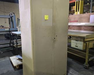 Metal Storage Cabinet with Adjustable Shelf