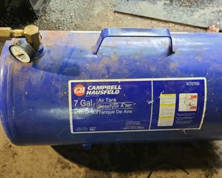 7 gal. air tank