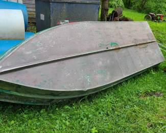 flat bottom row boat