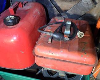 old gasoline cans