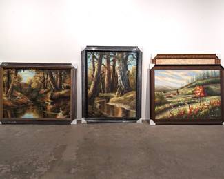 Larger framed landscapes available!