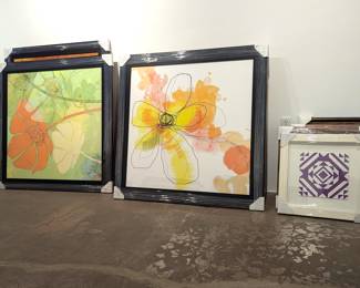 Colorful contemporary florals!