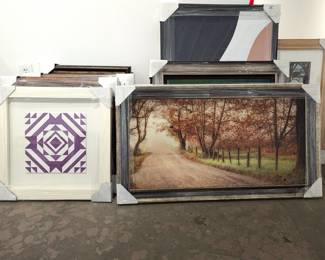 Variety of styles available including abstracts and landscapes!
