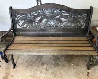 Cast Iron Bench