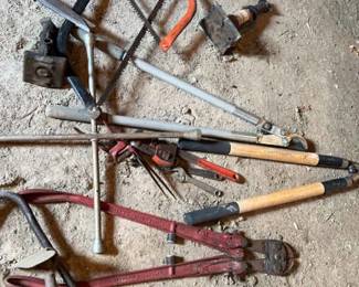 Metal Tool Variety Saws, Shears, Clippers And More