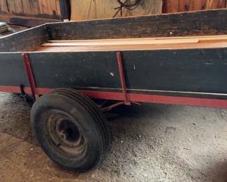 Valley 5128 Wood And Metal Hauling Trailer