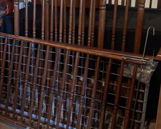 Welsh Brand Wood Crib Bed