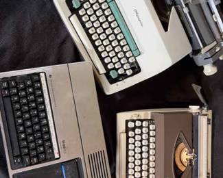 Vintage Typewriters And TI99 Computer