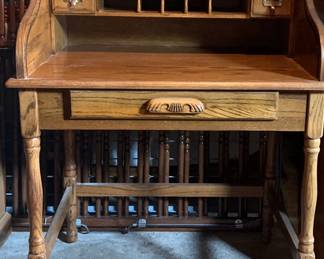 Vintage Roll Top Desk