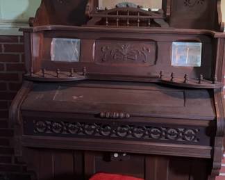 Antique Ornate Organ