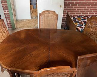 Dining Room Table and six Chairs
