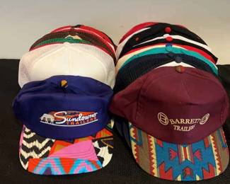 Lot Of 33 Local And National Business Hats