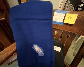 Pendleton blanket with tags and bag $25
