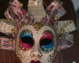 Mardi Gras Venice Carnival Mask