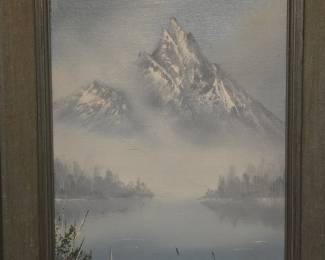 Harry Lauter Oil Painting Signed 