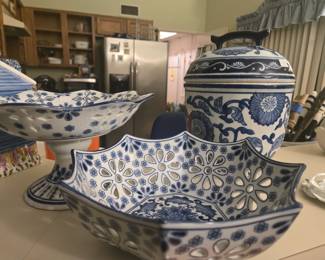 Blue & White Ceramics 
