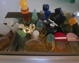 Vintage Mini Perfume Bottles lot