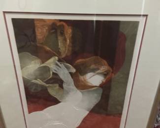 Sunol Alvar “RED NUDE” signed/numbered